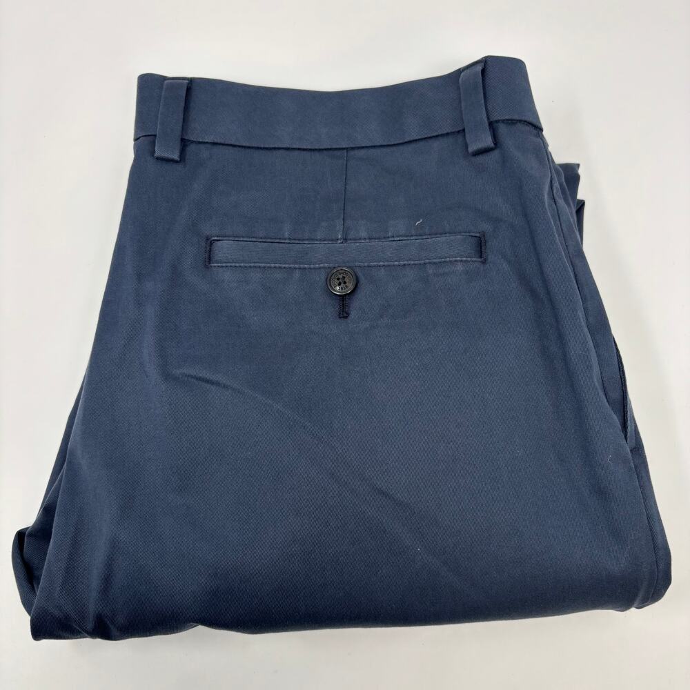Brooks Brothers Men's 36x30 Blue Lightweight Advantage Chino Slim Pants